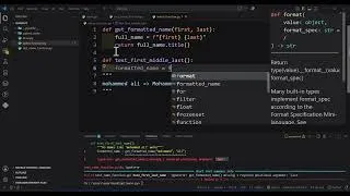 Thumbnail: testing python by pytest