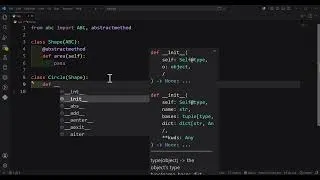 Thumbnail: Learn Python: Abstract Classes, Interfaces & more Polymorphism #65