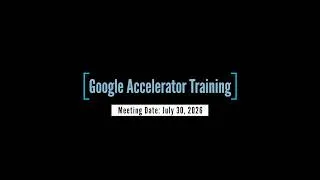 Thumbnail: Google Training Opportunities - Accelerator Program