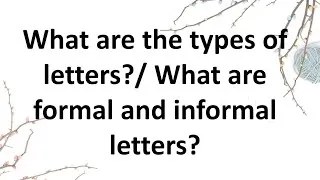 Thumbnail: Letter Writing | Question 2