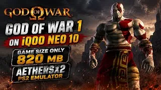 Thumbnail: God of War 1 highly compressed game AetherSX2 emulator PS2 game size only 820 MB 