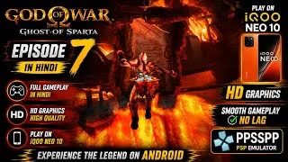Thumbnail: God of War Ghost of Sparta Episode 7  PPSSPP Emulator iQOO Neo 10 HD Graphics Gameplay in hindi