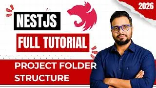 Thumbnail: NestJS Course in Hindi #3 | Project Folder Structure