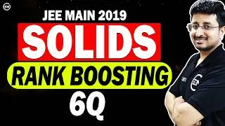 Thumbnail: JEE Main 2019 Solution- Properties of Solids | Rank Boosting 6Q | Physics PYQs | Eduniti