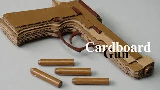 Thumbnail: How I Made a Cardboard Gun That Shoots | Mohit Mahura | DIY Cardboard Craft