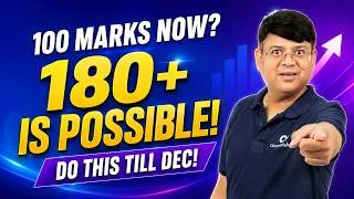 Thumbnail: JEE 2027: Scoring Around 100 Marks? Here’s Your Roadmap to 180+ by December