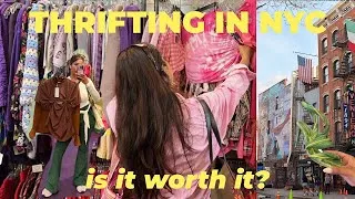 Thumbnail: The reality of thrifting in NYC in 2026 | best locations, prices, hauls, + more