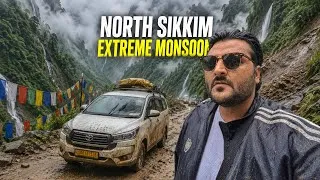 Thumbnail: North Sikkim in Extreme Monsoon || Landslides, Waterfalls & A Journey I’ll Never Forget