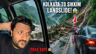 Thumbnail: Kolkata to Gangtok in Extreme Monsoon || Landslide Ne Humein Phasa Diya 😱