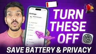 Thumbnail: Setting to Turn Off in iPhone - iPhone Settings for Battery Saving & Privacy