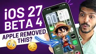 Thumbnail: iOS 27 Beta 4 Released, What's Changed?