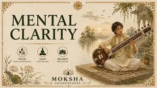 Thumbnail: Sitar & Flute For Mental Clarity | Calm Your Mind & Improve Focus Naturally