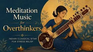 Thumbnail: Meditation Music for Overthinkers | Indian Classical Sitar for Stress Relief