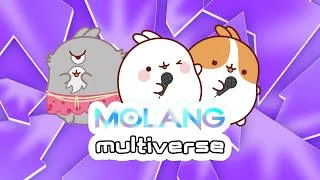 Thumbnail: Molang Mutltiverse #5 Molang inside Kpop Demon Hunters 🎤🎶