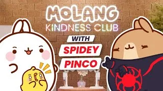Thumbnail: Talking is Your Greatest Strength! 🕸️ Molang Kindness Club #18