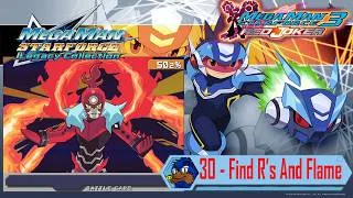 Thumbnail: Mega Man Starforce 3: Red Joker - 30) Find R's and Flame
