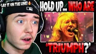 Thumbnail: YOU WERE RIGHT ABOUT TRIUMPH… |  FIRST TIME HEARING 'Lay It On The Line' | GENUINE REACTION