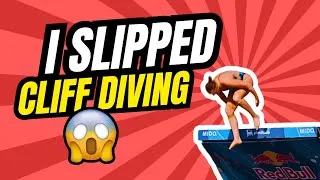 Thumbnail: I SLIPPED CLIFF DIVING