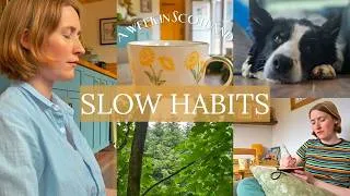 Thumbnail: a week of SLOW LIVING HABITS | soft summer rituals in the Scottish Highlands🌄