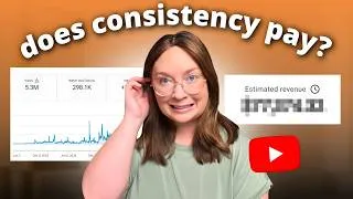 Thumbnail: I stayed consistent on YouTube for 3 years...here's what it paid