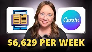 Thumbnail: Selling Digital Products with Canva Changed My Life ($6,629/wk)