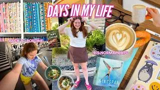Thumbnail: a simple life is an extraordinary life 💖 9-5, content creation, ankle updates, cozy hobbies & more