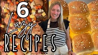Thumbnail: 6 LAZY Recipes for When You’re Too Tired to Cook | MOLLY PURCELL