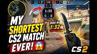 Thumbnail: My Shortest CS2 Match Ever!