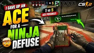 Thumbnail: ACE or NINJA DEFUSE? I Made My Choice 💀 | CS2