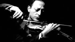 Thumbnail: Heifetz playing Allegro agitato from Saint-Saëns' violin sonata in D minor.