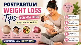 Thumbnail: Postpartum Weight Loss Tips | डिलीवरी के बाद तेजी से वजन कम कैसे करें?
