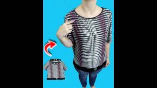 Thumbnail: How to beautifully change the neckline of a blouse