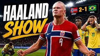 Thumbnail: Haaland DESTROYS Brazil! Norway Reach the Quarter-Finals!