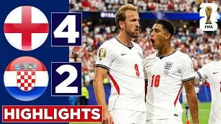 Thumbnail: 🔴 England vs Croatia (4-2) HIGHLIGHTS | FIFA World Cup 2026 ⚽🔥