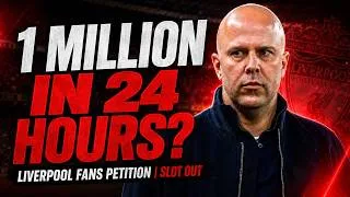 Thumbnail: Fans launch massive petition to get Arne Slot sacked with nearly 1 million signatures in 24 hours!