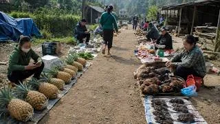 Thumbnail: The Real Vietnam That Most Tourists Never See | A Remote Border Market 4K