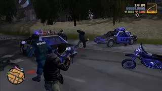 Thumbnail: GTA 3 Liberty City Beta 4.0 Cop Shootout + 6 Star Wanted Level Escape