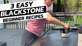 Thumbnail: 3 Must-Try Blackstone Griddle Recipes for Beginners 🔥 (Super Easy!)