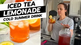 Thumbnail: How to Make Homemade Arnold Palmer Iced Tea Lemonade for Summer Parties 🌞🍹