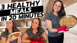 Thumbnail: 3 Healthy Weeknight Meals Done in Less Than 20 Minutes! ⏳