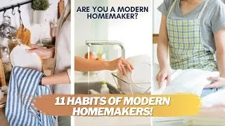 Thumbnail: 15 Habits of Modern Homemakers | TIPS & TRICKS that all modern makers must know!