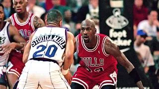 Thumbnail: 1995 NBA Chicago Bulls at Toronto Raptors, March 24, 1996