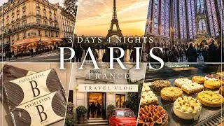 Thumbnail: PARIS VLOG 🇫🇷 4 Days in Paris｜Paris Travel Cost, Food & Cafés｜パリ4日間・旅費総額を公開