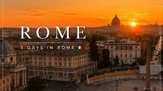 Thumbnail: Rome, Italy Travel Vlog🇮🇹 | Best Food, hidden Gems & 3 Days in Rome ローマ