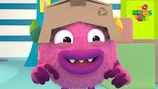 Thumbnail: Cardboard Box | Momonsters | 70' Compilation | Educational Animation for Kids