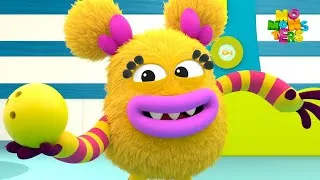 Thumbnail: Bowling | Momonsters | 85' Compilation | Educational Animation for Kids