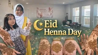 Thumbnail: Busy Eid Henna Day 🌙✨ | Stunning Henna Designs + Happy Clients | MOM’S SECRET by FathimaSyed