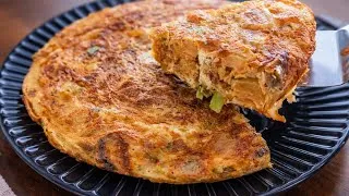 Thumbnail: Quick & Healthy High-Protein Breakfast 🥚| Spanish Omelette Recipe @MOMSSECRETbyFathimaSyed 