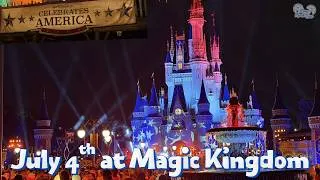 Thumbnail: Magic Kingdom 4th of July Fireworks 2026 | Celebrating 250 Years of America at Disney World