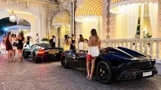 Thumbnail: Arab Billionaires Arrive from Monaco! Valkyrie, Ferrari Monza SP2 & Cannes Nightlife 🇲🇨🔥